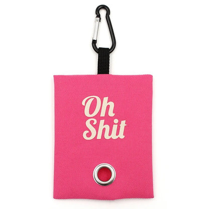 Portable poop bag dispenser