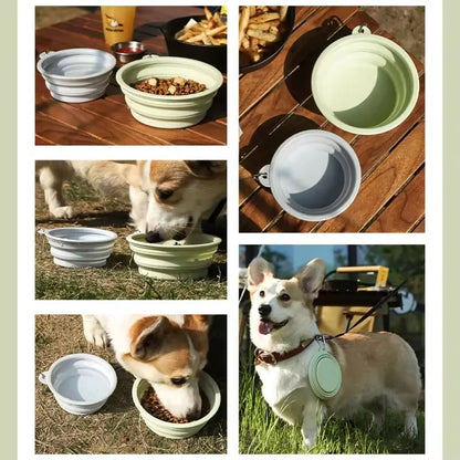 Foldable Silicone Pet Bowl