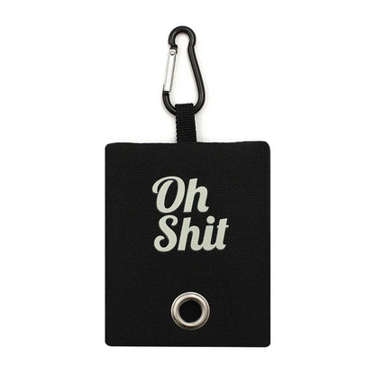 Portable poop bag dispenser
